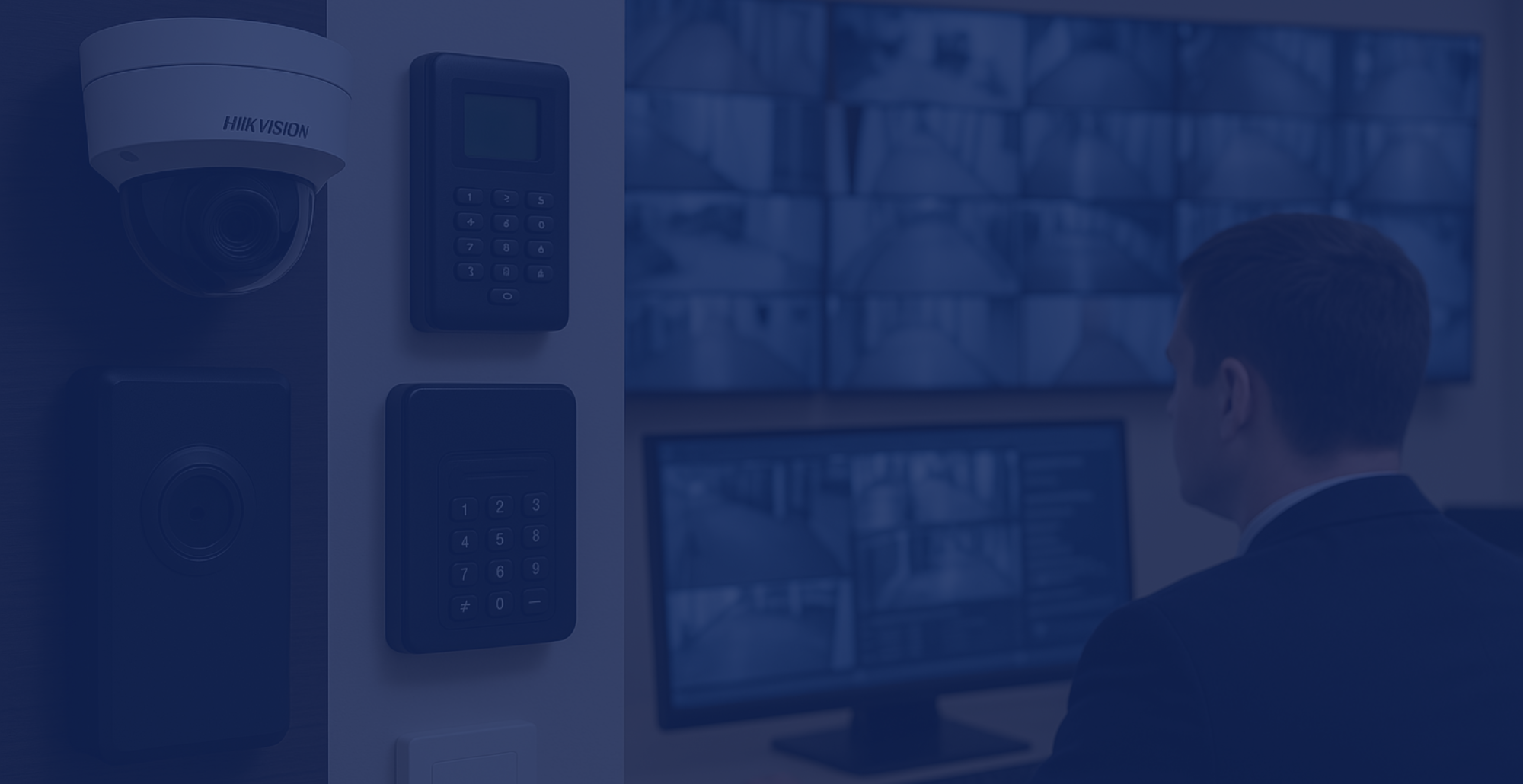 integração entre CFTV, controle de acesso e alarmes