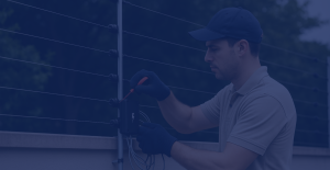 Manutenção de cerca elétrica