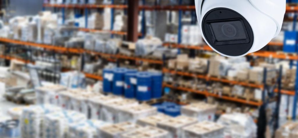 câmera de segurança para loja e estoque