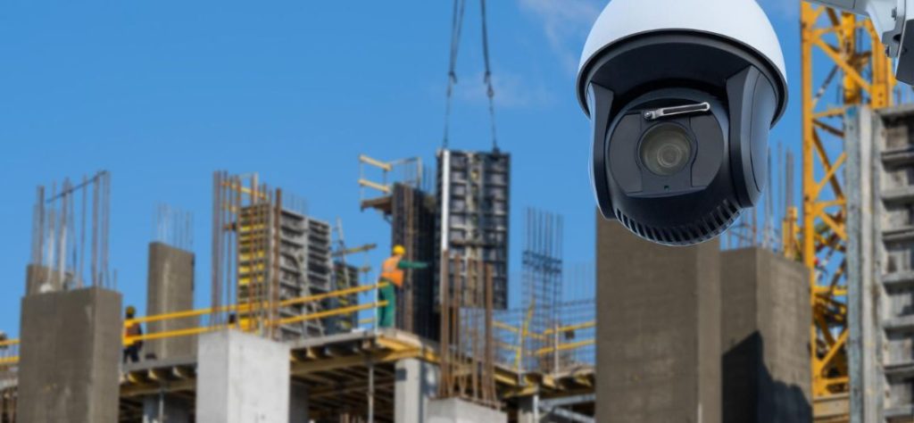 câmera segurança construção civil